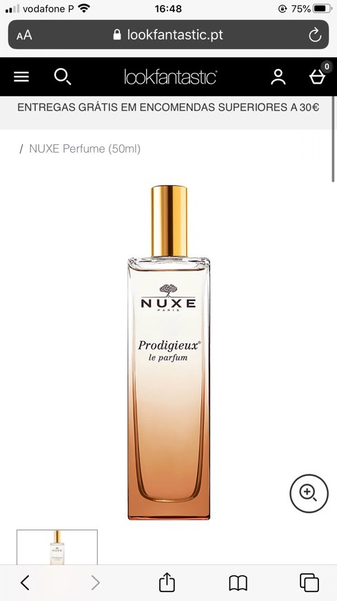 Producto Nuxe