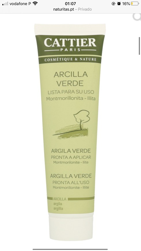 Producto Argila Verde