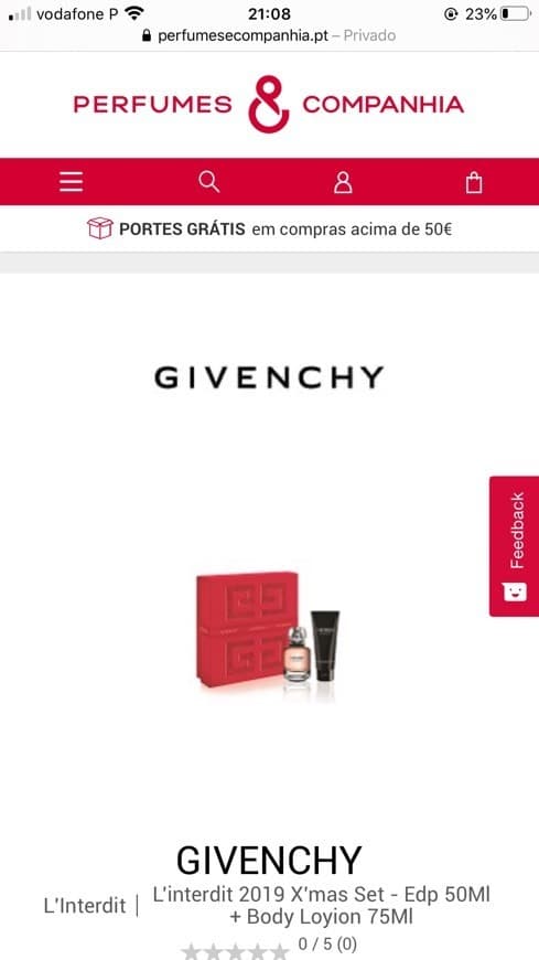 Producto Givenchy 