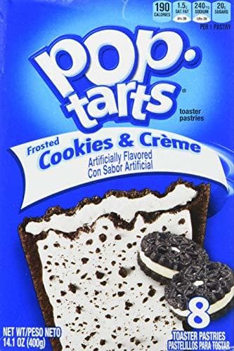 Product Kelloggs Pop-Tarts Cookies & Creme 8 piece