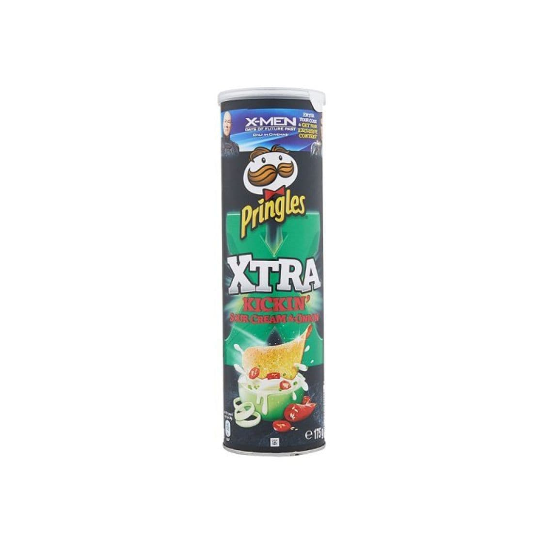 Product Pringles Xtra Kickin crema agria y cebolla 175g