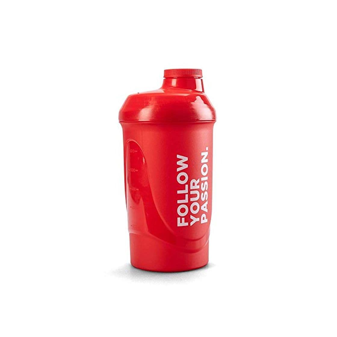 Belleza Prozis Mezclador  Follow Your Passion 600 ml - Rojo 100% Polipropileno