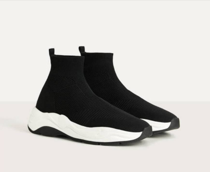 Fashion Men’s sock-style high-top trainers

