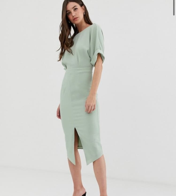 Producto ASOS design tall weigh midi dress 