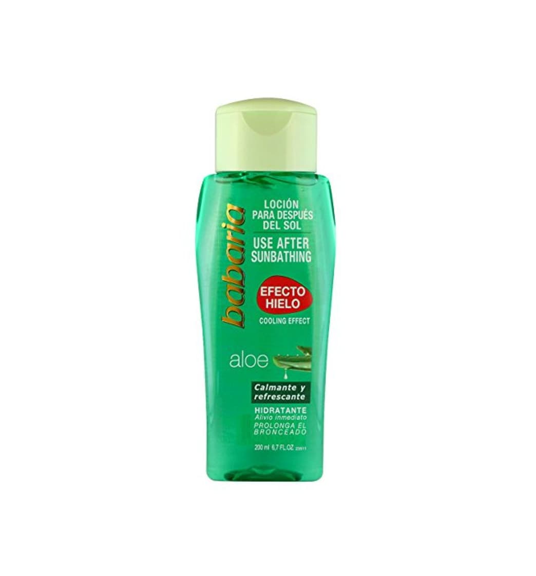 Product Babaria Aloe Vera After Sun Gel Efecto Hielo