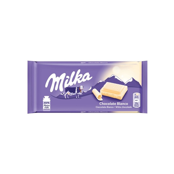 Producto Milka chocolate branco 