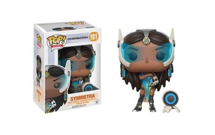 Game Funko Overwatch Symmetra Figura de Vinilo, Color Blue