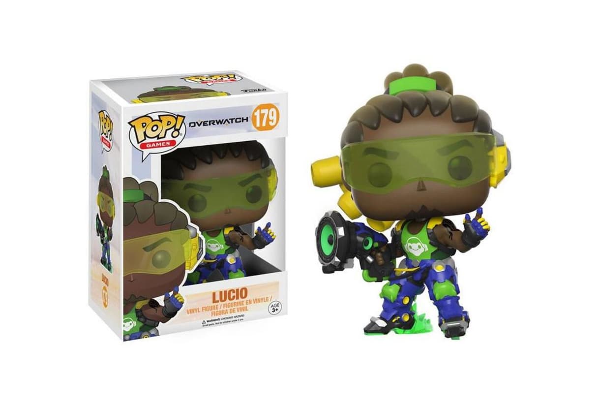 Game Funko Overwatch Lucio Figura de Vinilo, Multicolor