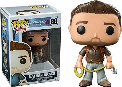 Game Funko POP! Games Nathan Drake Uncharted 4 Brown Shirt Vinyl Figure #88