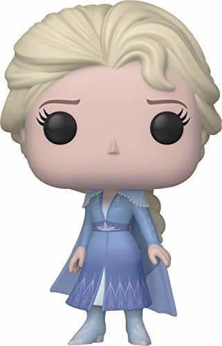 Game Funko- Pop Disney: Frozen 2-Elsa Figura Coleccionable, Multicolor