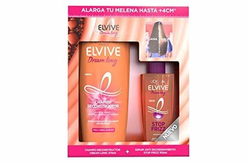 Producto L'Oreal Paris Elvive Cofre Champú Elvive Dream Long y Elvive Stop Frizz