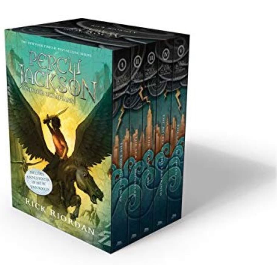 Libro Percy Jackson and the Olympians 5 Book Paperback Boxed Set