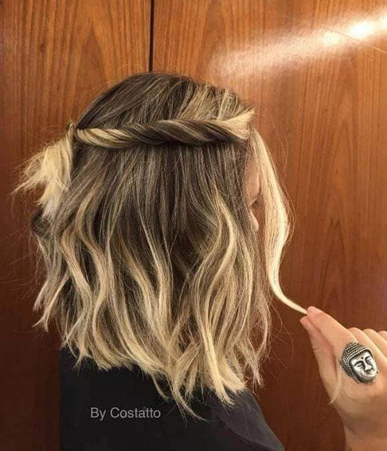 Moda Penteados para cabelo curto