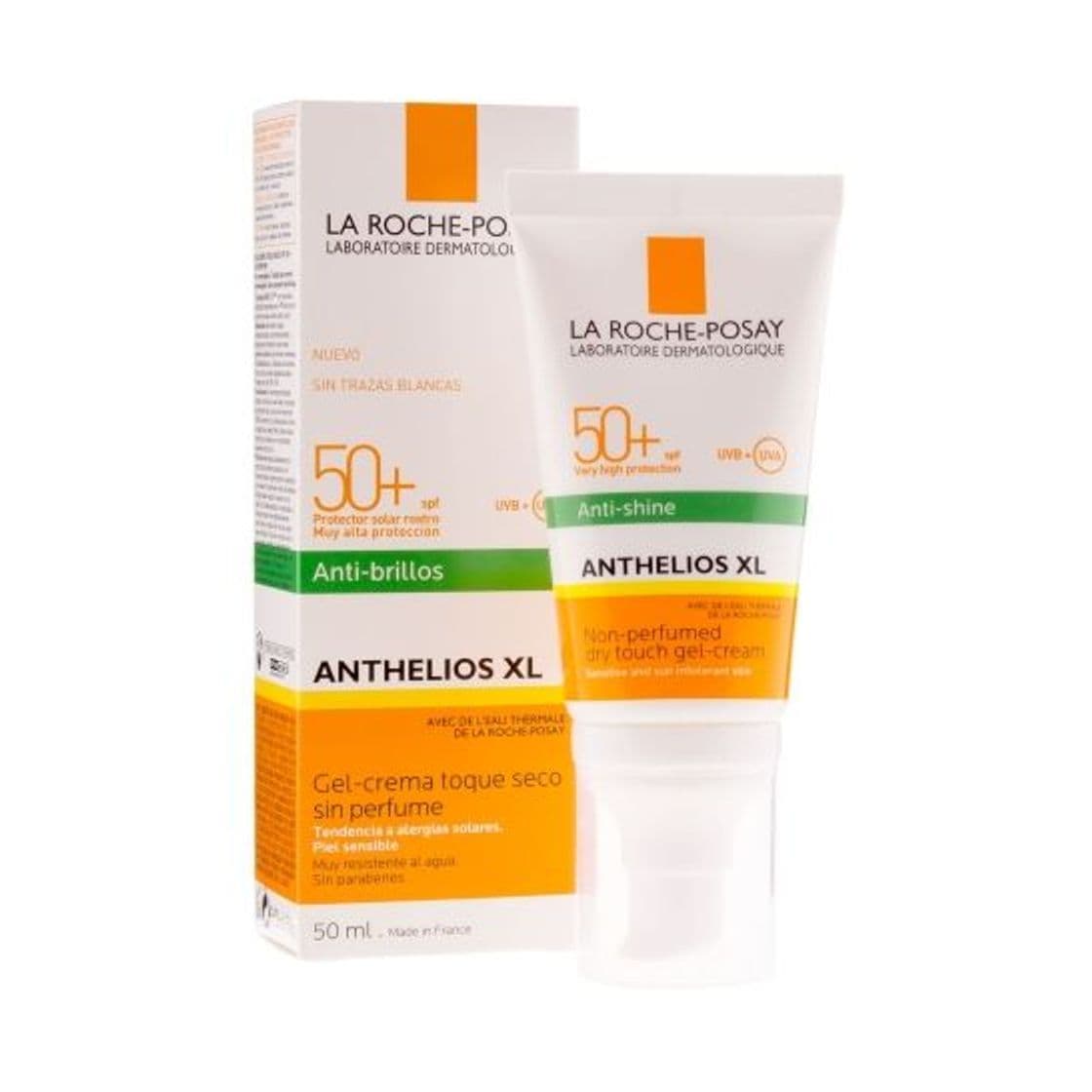 Belleza Anthelios XL Gel Crema Toque Seco Color SPF 50 50ML LA ROCHE