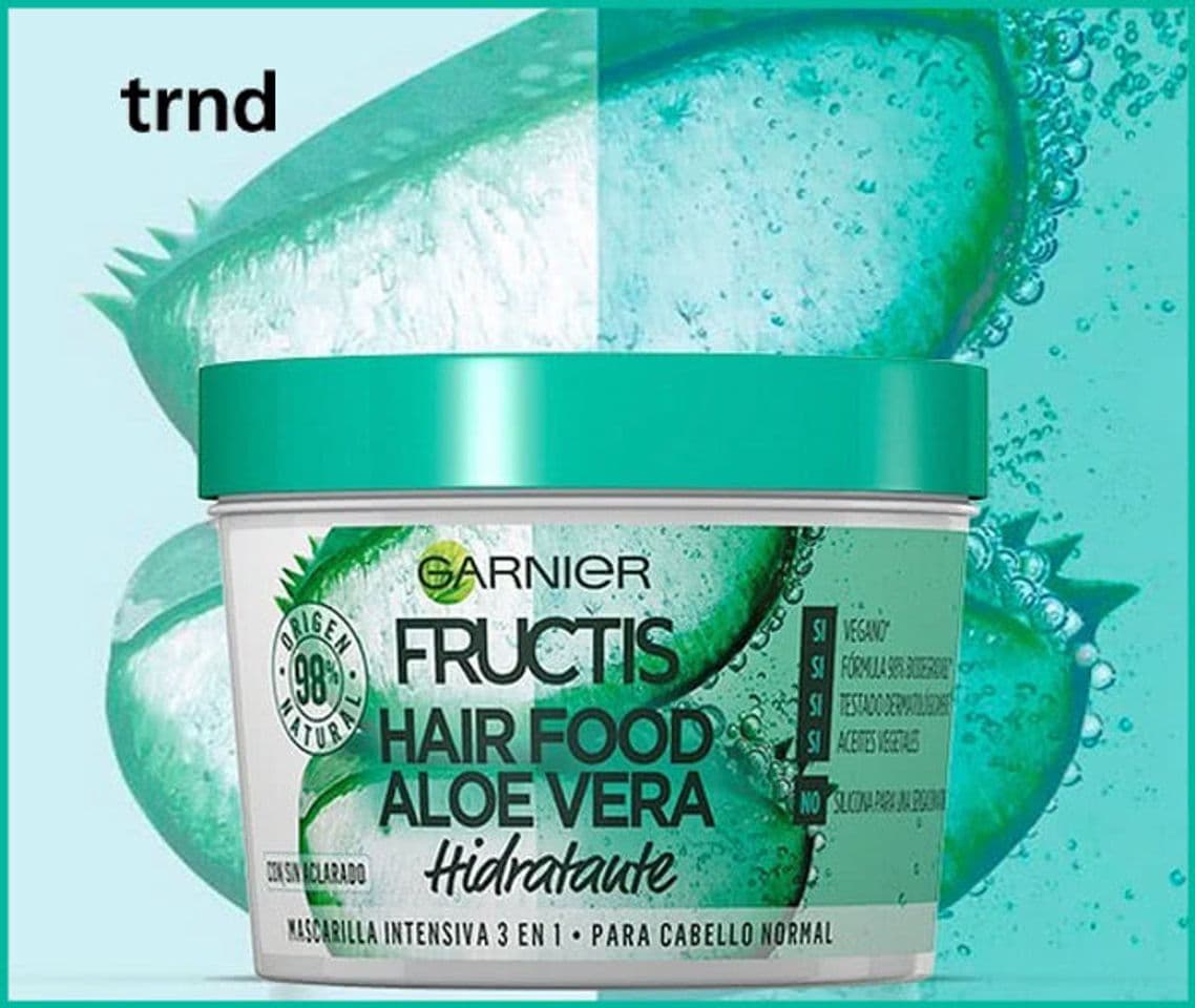 Producto Garnier Fructis Hair Food Mascarilla Capilar 3 en 1 Aloe Vera Hidratante