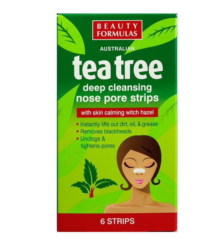 Fashion Beauty fórmulas - Cleansing Nose Pore Strips Tea Tree 