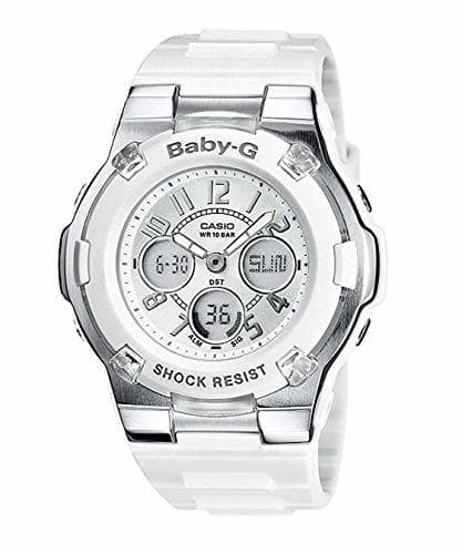 Producto Casio Reloj analógico-Digital para Mujer de Cuarzo con Correa en Resina BGA-110-7BER