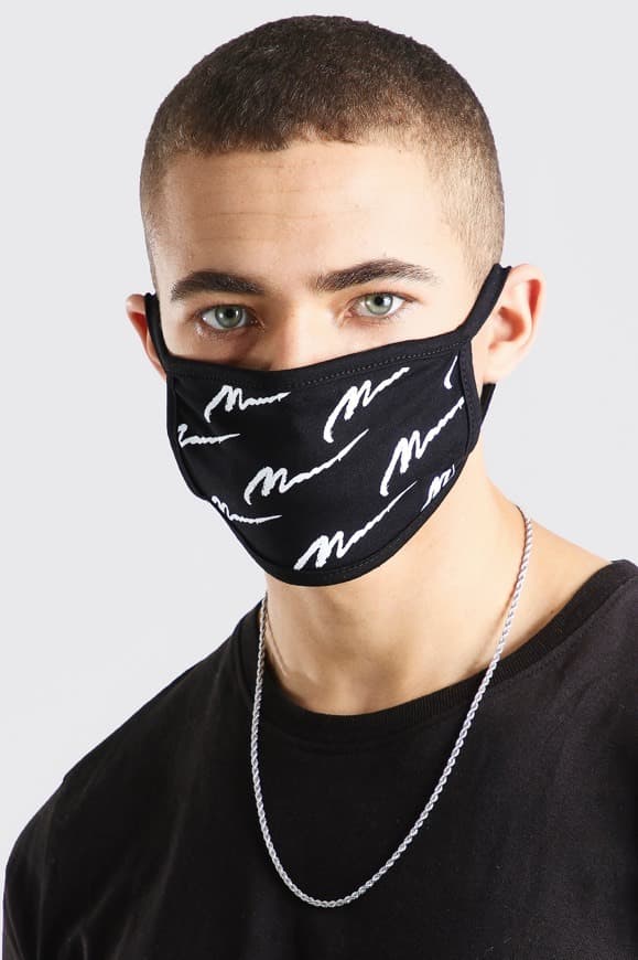 Producto Black logo Mask