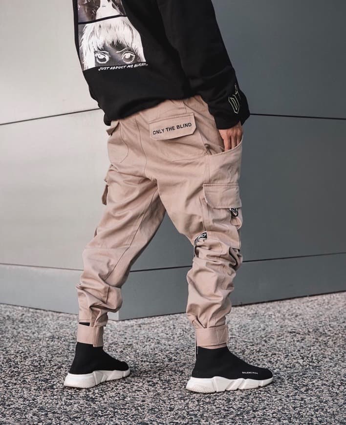 Producto Taupe strapped cargos 