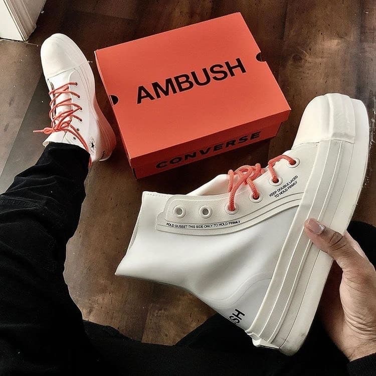 Fashion Converse x Ambush high-top sneakers