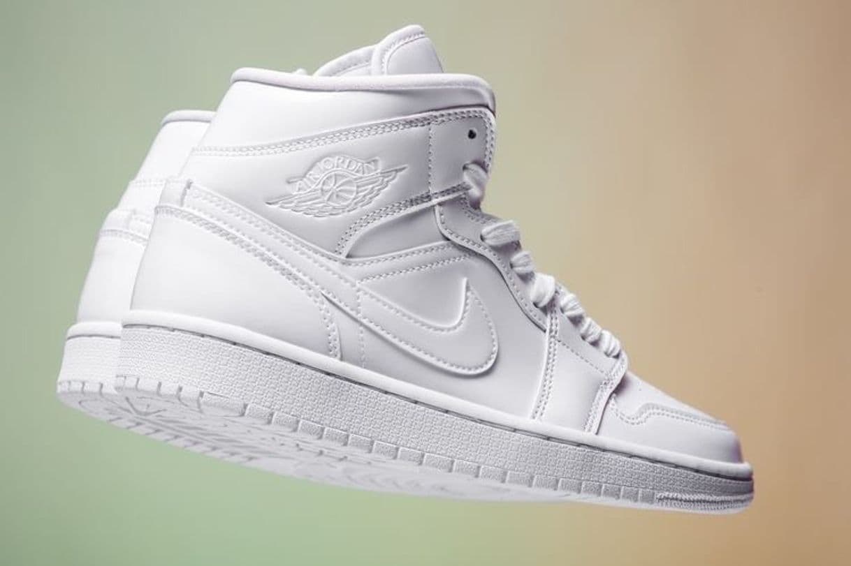 Moda Air Jordan 1 Mid White