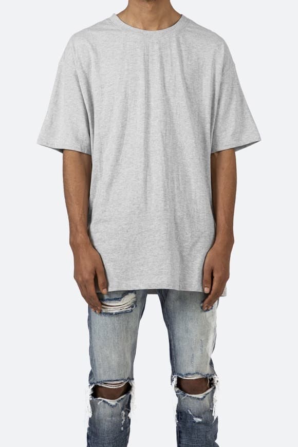 Product Oversized grey tee