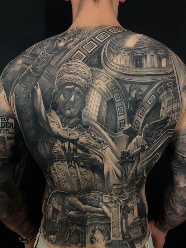 Fashion Back piece 