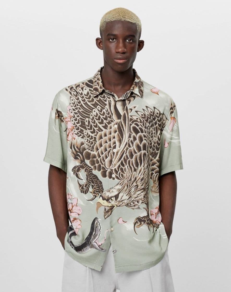 Moda Animal print shirt