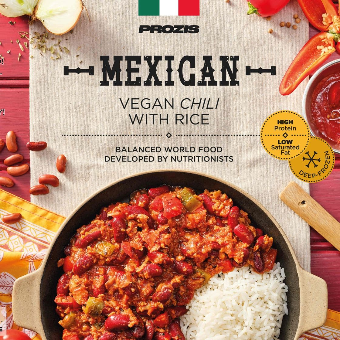 Producto Mexican Vegan Chili - Almoço e Jantar