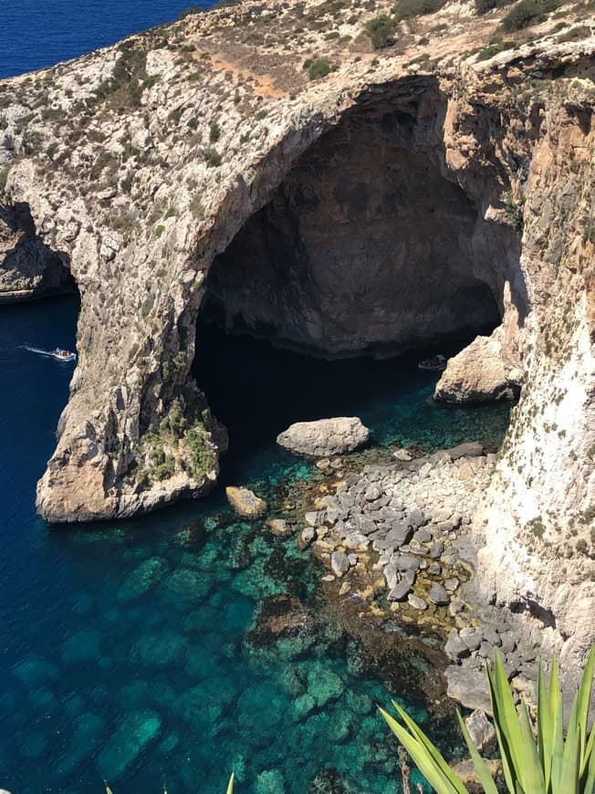 Lugar Cueva Azul