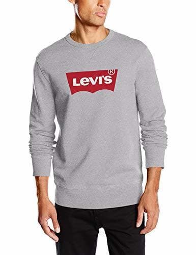 Moda Levi's Graphic B Sudadera, Gris