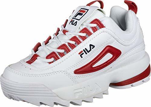 Fashion Zapatillas Deportivas para Mujer FILA Disruptor CB Low WMN en Cuero Blanco