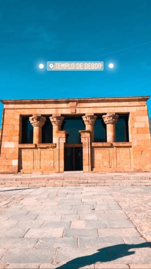 Lugar Templo de Debod