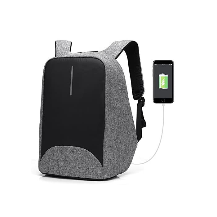 Electrónica CoolBELL Mochila antirrobo de 15.6 Pulgada/Mochila Escolares Juveniles y Casual de Impermeable