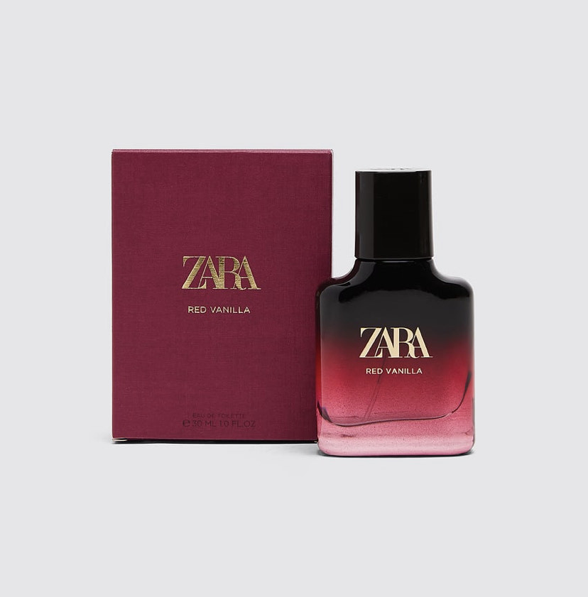 Fashion Perfume red vanilla Zara