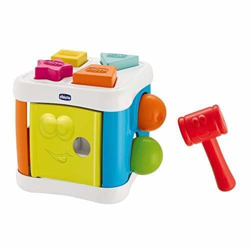 Place Chicco Multicubo Encajable 2en1 - Juegos de puzzle encajables y contrucción para