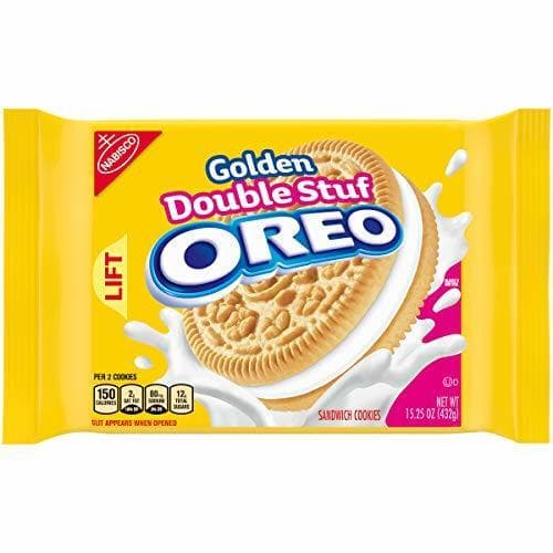 Producto Oreo Golden Double Stuf Sandwich Cookie