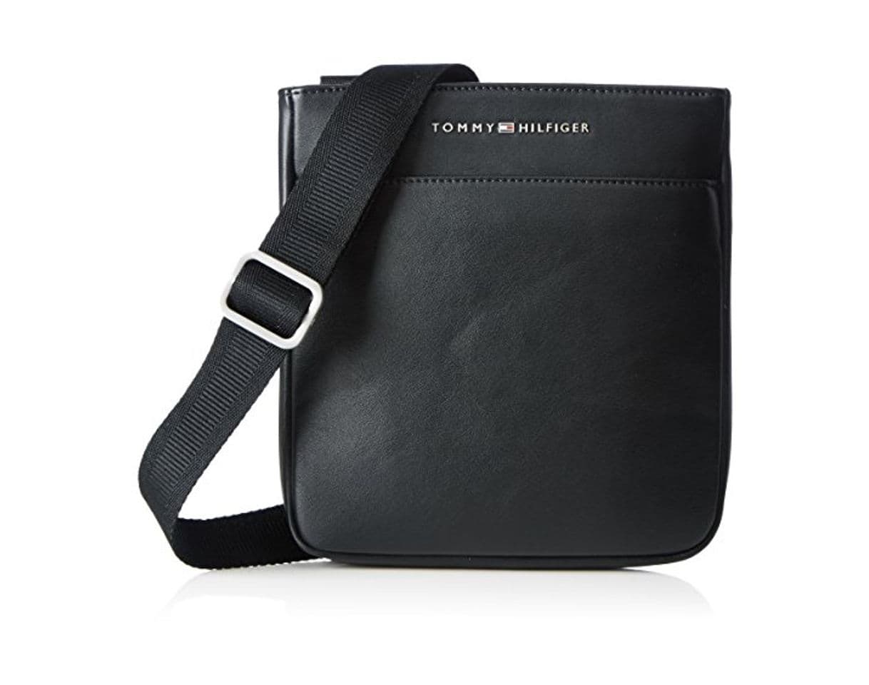 Producto Tommy Hilfiger TH City Mini Flat, Bolsa para Hombre, Negro