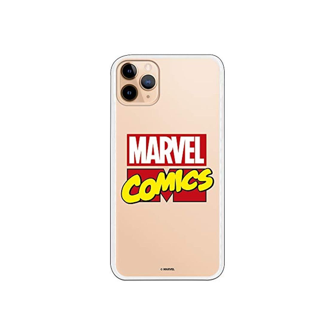 Product Funda para iPhone 11 Pro MAX Oficial de Marvel Marvel Logo Transparente