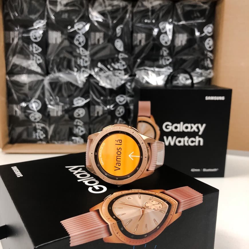 Product Smartwatch Samsung Galaxy Watch 42mm Rosa Dourado