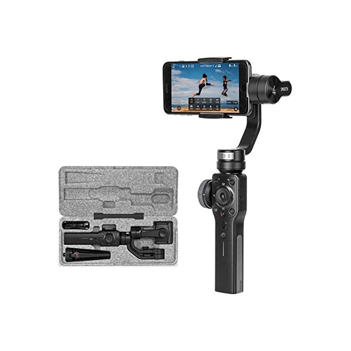 Product Zhiyun Smooth 4 Estabilizador manual de 3 ejes para teléfonos inteligentes como