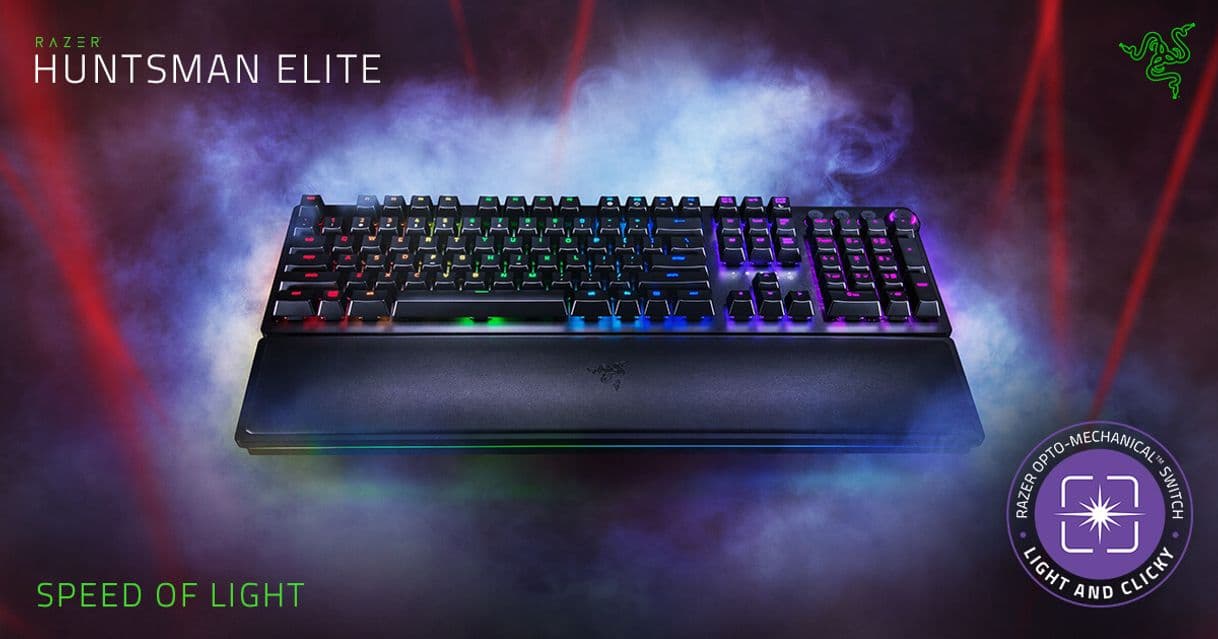 Moda Razer Huntsman Elite - Opto-Mechanical Switch Keyboard with ...