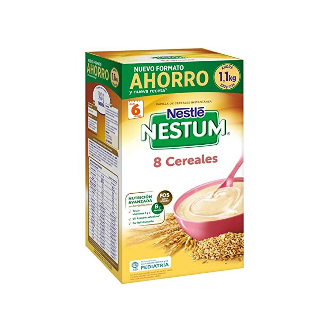 Belleza NESTUM EXPERT 8 CEREALES 1100 GR