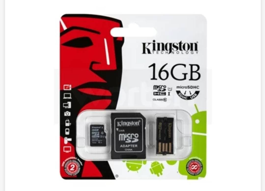 Product Cartão Memória MicroSD KINGSTON 16GB Mobility Kit