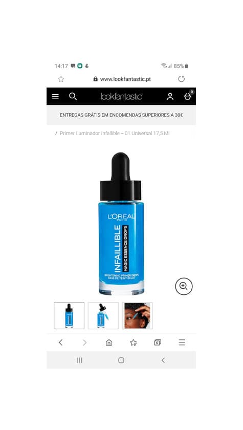 Product Primer l'oréal infallible