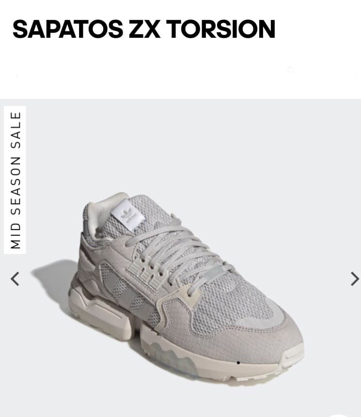 Moda Adidas zx torsion 