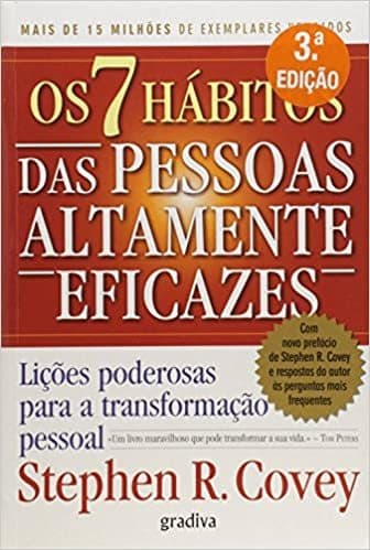 Book Os 7 hábitos das pessoas altamente eficazes