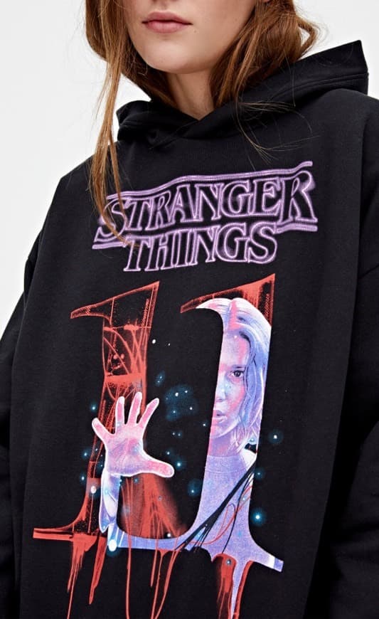 Product Sweatshirt Stranger Things Pull and Bear