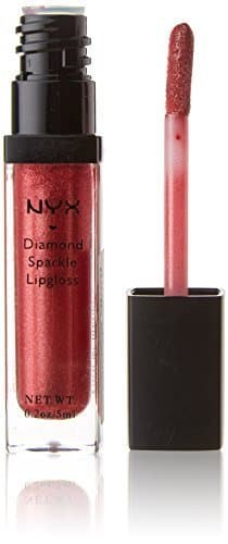 Lugar NYX Cosmetics Diamond Sparkle Lip Gloss Red