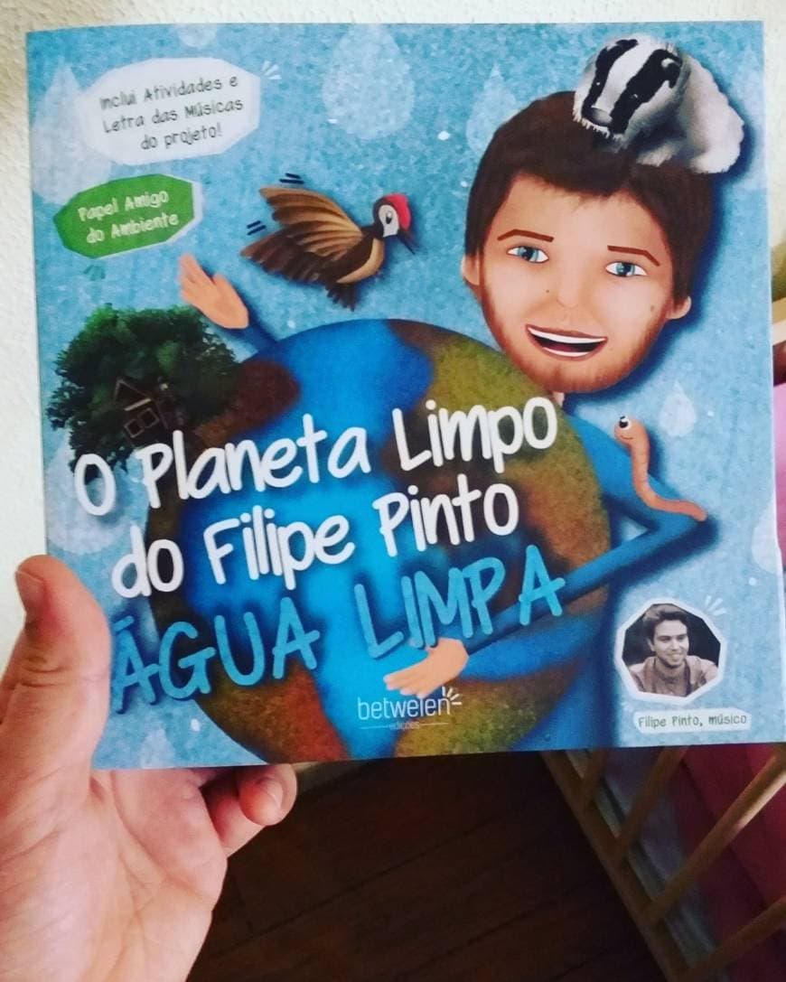 Book O Planeta Limpo do Filipe Pinto 